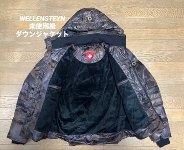 미사용급 WELLENSTEYN 카모플라쥬 카모플라쥬 다운 자켓 S 사이즈