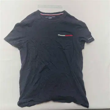 타미힐피거 포켓 부착 T셔츠 네이비 계열 남성용 M