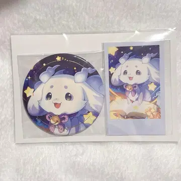 니지산지 룬룬 생일 캔뱃지 폴라로이드