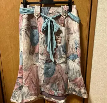 페이데페 콜라보 머메이드 스커트