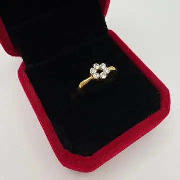 반지 유품 정리 미니멀리스트 앤티크 빈티지 반지 색석 골드 컬러