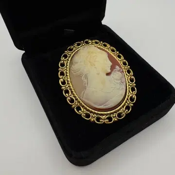 브로치 카메오 유품 정리 정리품 앤티크 레트로