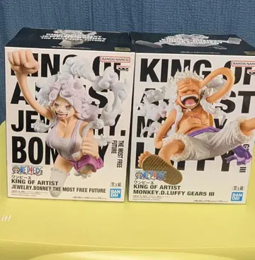 원피스 KING OF ARTIST 루피 니카 보니 2세트