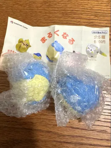 타마자라시 마루쿠나루 가챠가챠 포켓몬 센터 2세트