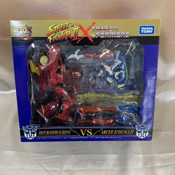 켄 vs 춘리 [ 스트리트 파이터 II x 트랜스포머 ]