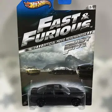 핫 휠즈 패스트 & 퓨리어스 블랙