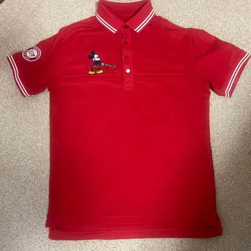 23구 골프 미키 콜라보 피케 셔츠