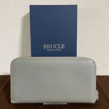 미사용 BRUCLE 그레이 장지갑