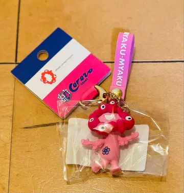 EXPO2025 세레소 핑크미야쿠미야쿠 입체 러버 마스코트 키링