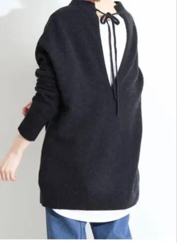 이에나 러브르 백리본 풀오버