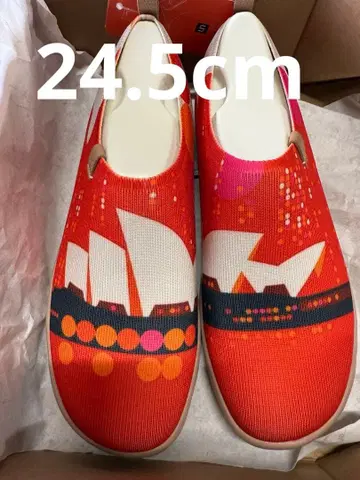 [UIN] 슬립온 로퍼 슬립온 아트 여행 신발 발볼 넓은 신발