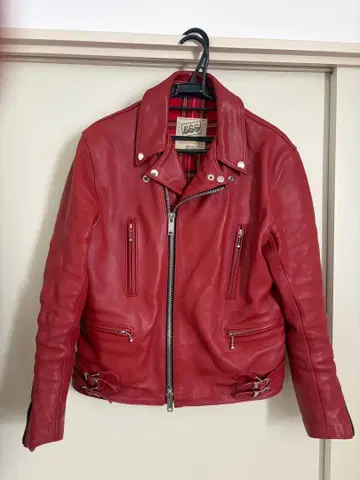 666 더블 라이더 자켓 38 사이즈