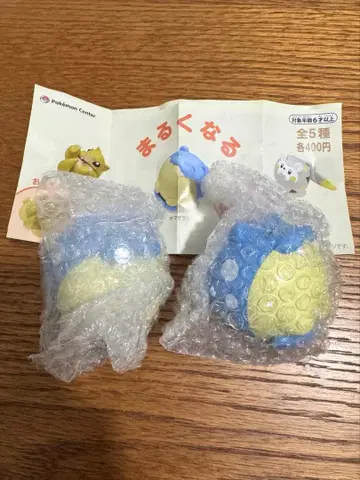 타마자라시 마루쿠나루 가챠가챠 포켓몬 센터 2세트
