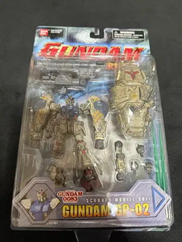 해외판 모빌슈트 인 액션 건담 GP-02 데미지 ver 미개봉