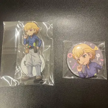 Dr.STONE DVD 4th SEASON 특전 아크릴 스탠드 캔뱃지