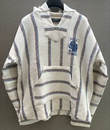 viora&roses 메키퍼 멕시칸 후드티 후드티 화이트