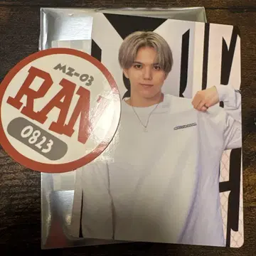 MAZZEL ROOM 포토 카드 스티커 세트 런