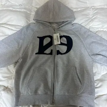 한국 ILLIGO 그레이 후드 부착 후드티 사이즈 M