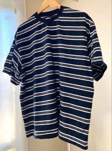 프레쉬 서비스 멀티 보더 T셔츠