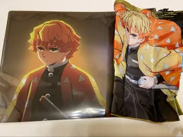 귀멸의 칼날 무한성 젠이츠 클리어 파일 파우치 딜럭스