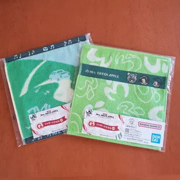 미세스 그린애플 제일복권 G상 자카드 타월 2장 세트
