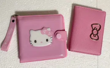키티 비닐 지갑 & 카드 케이스