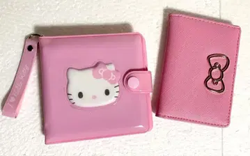 키티 비닐 지갑 & 카드 케이스