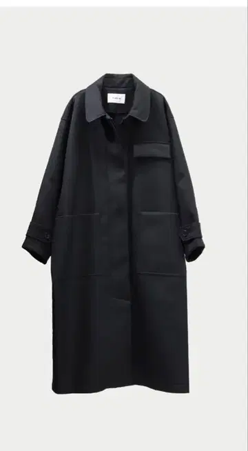 machatt 본딩 오버코트 (블랙)