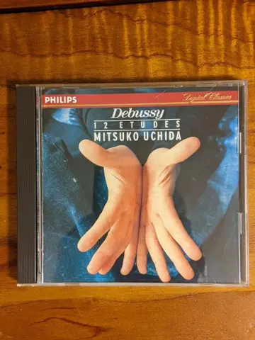 우치다 미츠코/드뷔시/12개의 연습곡 친필 사인 포함