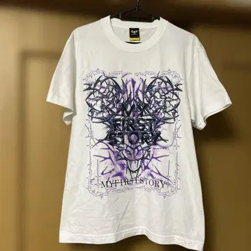 MY FIRST STORY 그래픽 T셔츠 M 사이즈 화이트 새상품급