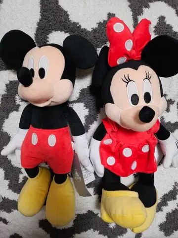 [ 새상품 ] 미키 미니 봉제 인형 (S) 세트
