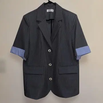 테일러드 자켓 반팔