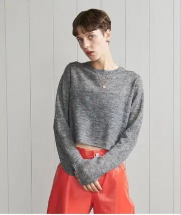 h beauty&youth 모헤어 나일론 울 니트