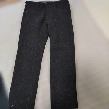 BEAMS 울 혼방 다크 네이비 슬랙스