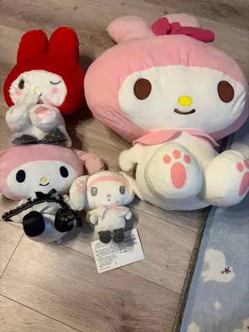 마이멜로디 봉제 인형 일괄 세트