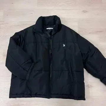 U.S. POLO ASSN. 블랙 다운 자켓 M