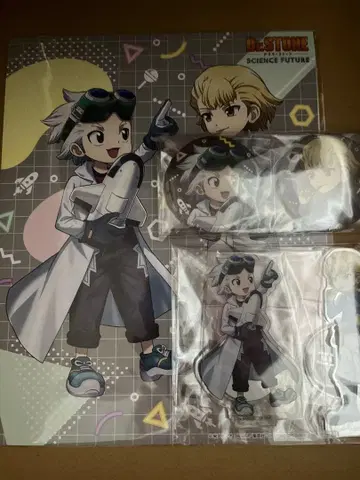 Dr.STONE 스탠리 제노 유년기 아크릴 스탠드 TOHO 특전