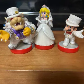 슈퍼 마리오 amiibo 피규어 세트