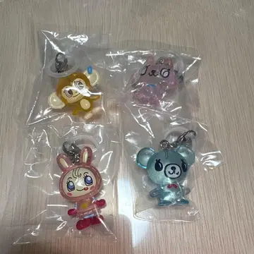 나루미야 캐릭터 메지루시 액세서리 4개 세트