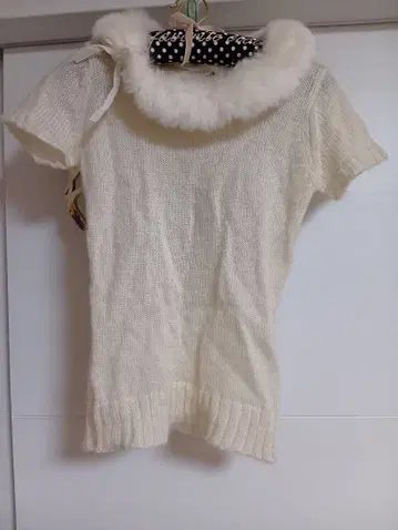 PREFERIR 퍼 니트 반팔