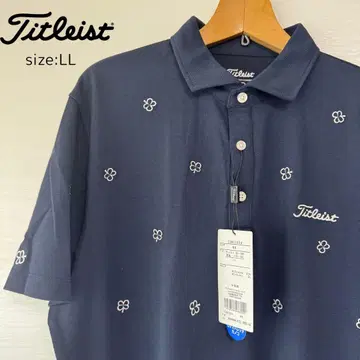Titleist 네이비 LL 피케 셔츠