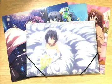 중2병이라도 사랑이 하고 싶어! 바인더 클리어 파일 세트