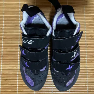 클라이밍 신발 블랙/퍼플