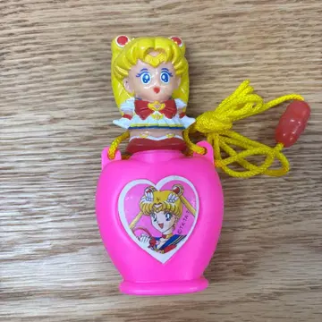 세일러문 SS 츠키노 우사기 비눗방울 하트형 용기 끈 포함 상자 없음