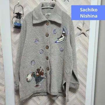 Sachiko Nishina 니트 아우터 월