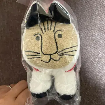 리사 라슨 빨간 꼬리 고양이 봉제 인형