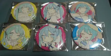 하츠네 미쿠 아카쿠라 그래프아트 캔뱃지