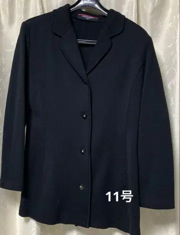 LEONARD 블랙 테일러드 자켓 11호 made in JAPAN