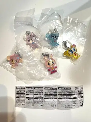 미개봉 새상품 나루미야 캐릭터 메지루시 액세서리 5세트