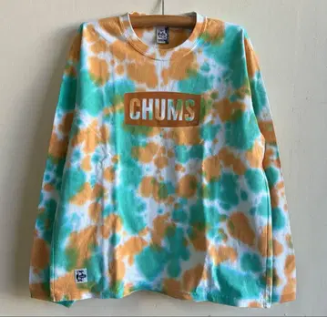 새상품 CHUMS L/S 티셔츠 참스 남성용 염색 xl